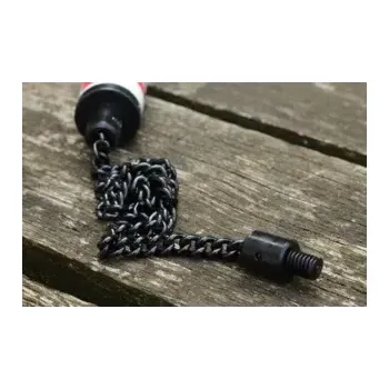 Signalizátor záběru Solar Řetízek černý s plastovým koncem velikost 5"