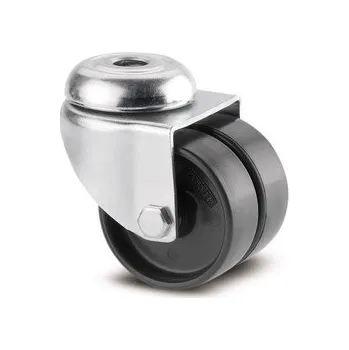 Pojezdové kolečko TENTE KOLEČKA Přístrojová kolečka 50mm, otočná, otvor pro čep, 2970UOO050P30-11