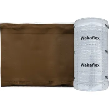 Střecha Lemování BMI BRAMAC Wakaflex 280 mm, délka 5 m – tmavohnědá