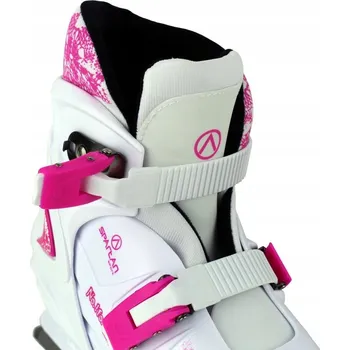 Zimní brusle Multifunkční brusle Spartan Sport bílé, růžové vel. 37-40