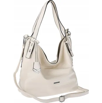 Kabelka SILVIAROSA kabelka eko kůže béžová