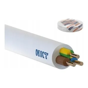 elektrický kabel Instalační kabel YDY 3x1,5 mm2 450/750V kulatý měděný Eca NKT 100m