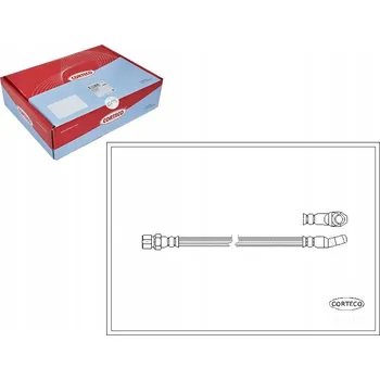 Brzdová hadice CORTECO 026238H Těsnění, sací potrubí