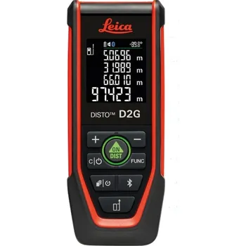 Měřící laser Dálkoměr 0,05-120 m, zelený paprsek | DISTO D2G LEICA