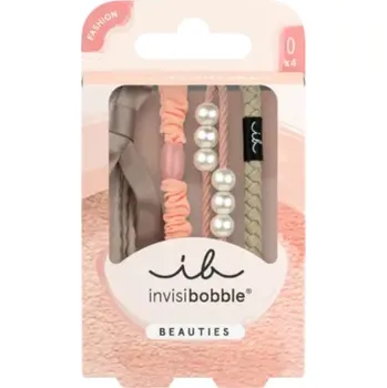 Invisibobble Beauties Powdery Pearl sada gumiček do vlasů 4 ks, Powdery Pearl