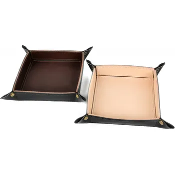 podložka na cvičení imago Kožená podložka na házení kostek - Barva: hnědá Barva: Přírodní