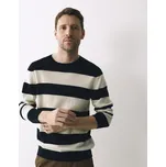 Reserved - Svetr z vlny merino - tmavomodrá - 021IS-59P - 021IS-59P-XL