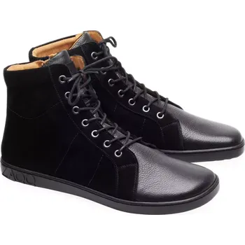 Dámské polobotky Kožené boty Zaqq Qore high black 46