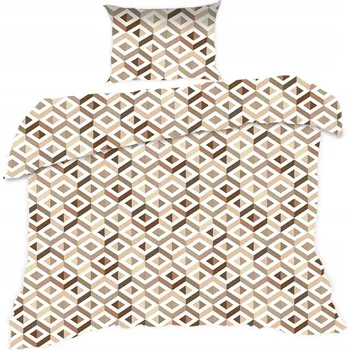 Povlečení Povlečení bavlněné 1760N béžové 0028 140x200 KARO