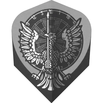 Příslušenství pro šipky Harrows letky Quadro Silver Dartboard No.6