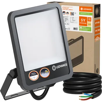 LED reflektor 133W 18600lm 3000K IP66 Černý LEDVANCE Floodlight