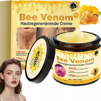Pleťový krém Pleťový krém s včelím jedem pro omlazení pleti a redukci vrásek, 50 g