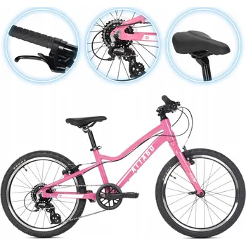 Jízdní kolo Dětské kolo Attabo EASE 20" kolo 20" růžové
