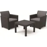 Keter balkónový set Claire grafit