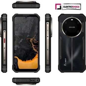 Mobilní telefon FOSSiBOT F109 5G Barva: Černá + Voucher na prodlouženou záruku 36 měsíců a garanci výměny zboží v případě poruchy