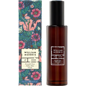 Vonný olej Heathcote & Ivory William Morris Beautiful Sleep Vonný sprej na polštář, 100 ml