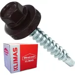 Šroub samovrtný 4,8x55mm + EPDM podložka, RAL 8017 Čokoládová hnědá