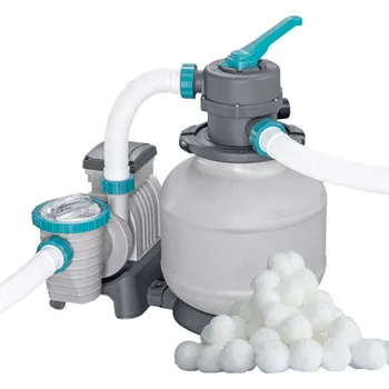 Bazénová filtrace Bestway Písková filtrace EXPERT EVO s filtrační náplní Polysphere 2 x 500 g