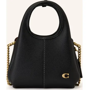 Coach Dámská Mikro Taška Lana, černá / zlatá, one size