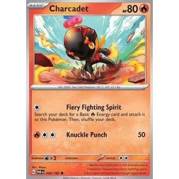 Sběratelská karetní hra Pokémon PAR 026/182 Charcadet - Paradox Rift Stav: Near Mint, Verze: NORMAL