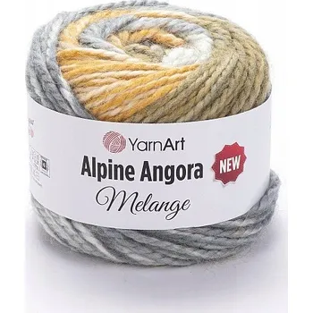 Příze Příze YarnArt ALPINE ANGORA MELANGE NEW 150g/150m silná vlna 6403