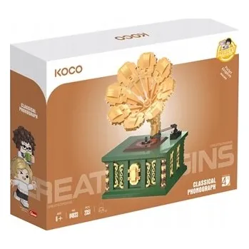 ostatní stavebnice KOCO stavebnice Gramofon retro 2351 dílů