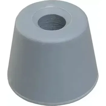 Těsnění do okna a dveří K2/1855 Zarážka dveří střední šedá pryž 35x27 mm