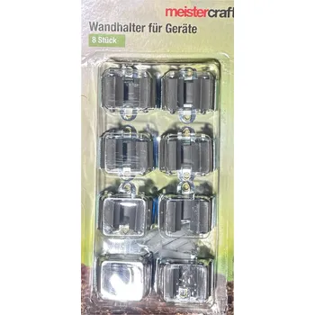 Meistercraft - Držák nářadí na zeď, 8 ks Nové