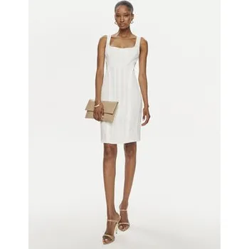 Dámské šaty Pinko Každodenní šaty 102866 A0IM Écru Slim Fit 38