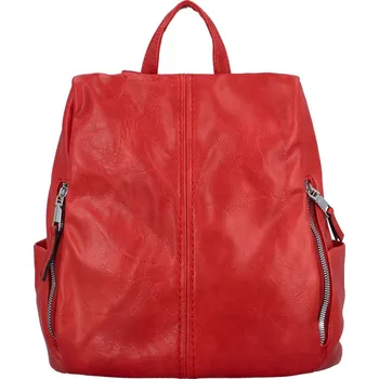 Kabelka Trendy dámský koženkový kabelko-batoh Tabita, červená