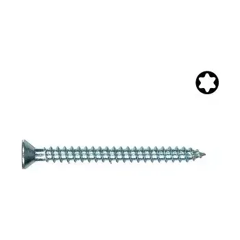 Vrut UNI-TEC SD galv.zinek 4,5x35mm,plný záp.T20