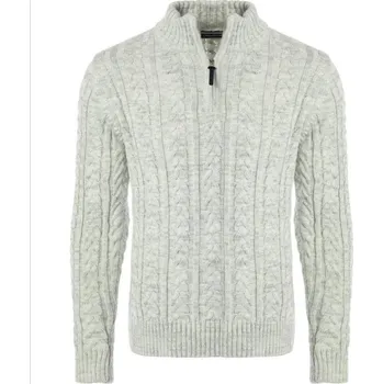 Pánská móda CARISMA svetr pánský 7959 zapínání véčko M ecru