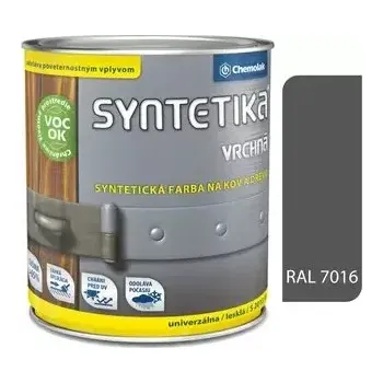 barva na kov Syntetika vrchní email S-2013/1805 - antracit 0,6 l