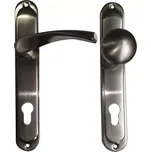 Dveřní kování Atena nikl V72 | pravá klika, koule