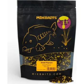 Micro pelety Mikbaits SMOKE - Sweet Popcorn 350g