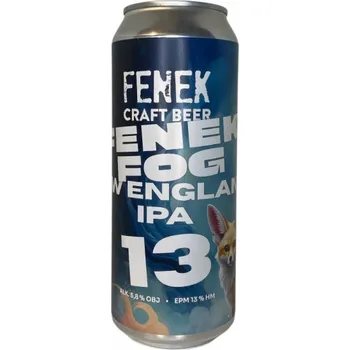 Pivo Pivovar Fenek Fog NEIPA 13 0,5l plech pivovar Fenek