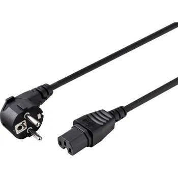 Prodlužovací kabel Sygonix SY-5043444 C16A síťový kabel černá 2.00 m