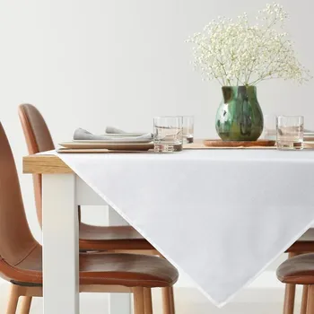 ubrus Voděodolný ubrus KATE v bílé barvě Rozměr ubrusu (šířka x délka): 85x85cm