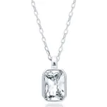 Olivie Stříbrný náhrdelník OBDÉLNÍK 9010 Ag 925; ≤2,0 g.