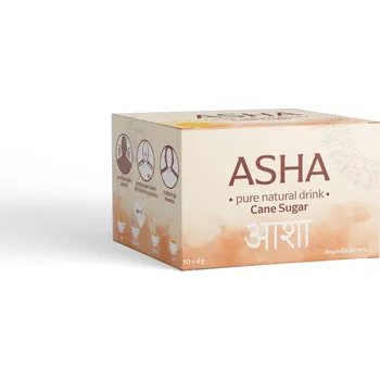 Čaj Asha prohřívací bylinný nápoj s kořením s cukrem 10 x 4g