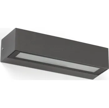 Venkovní osvětlení LAKO nástěnná lampa, tmavě šedá - FARO