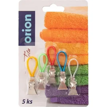 Věšák Orion 142505 5 ks barevné