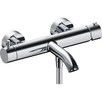 Vodovodní baterie Sanycces Loop - Vanová nástěnná baterie 28,4x19x9,2 cm, chrome/chrome MDB011CRCR