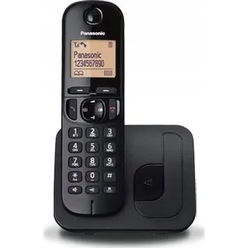 Stolní telefon Panasonic KX-TGC210PDB Bezdrátový telefon černý