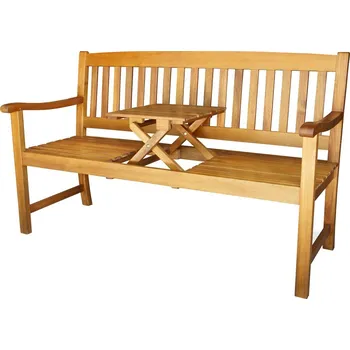 Zahradní lavice Sunfun Diana Zahradní lavice, 150 × 64 × 92,5 cm, dřevo, přírodní hnědá&nbsp;1302242