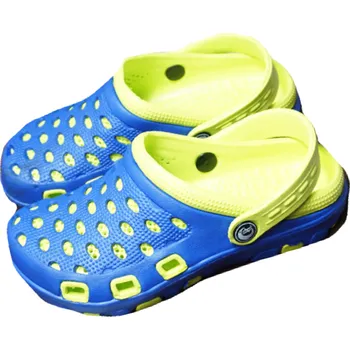 Dámská obuv Dámské, pánské nazouváky gumové modrá/žlutá Listar 2001B (Dámské, pánské nezateplené gumové nazouváky)