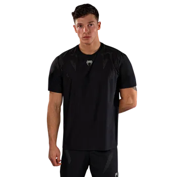 Venum Lazer Dry Tech T-Shirt - Black/Grey Velikost: L