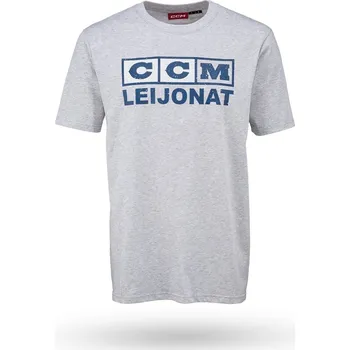 Tričko CCM Block Team Finland Sr Farba: šedá, Veľkosť: XL
