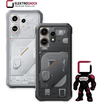 Mobilní telefon Blackview OSCAL Marine 3 128GB Barva: Černá + Voucher na prodlouženou záruku 36 měsíců a garanci výměny zboží v případě poruchy