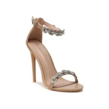 Dámské sandále Sandály DeeZee F2461-9 Béžová 39